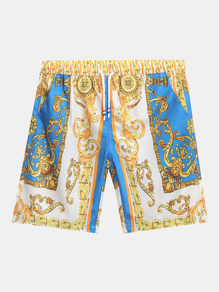 Aris | Men's summer set with tonal design and straight fit