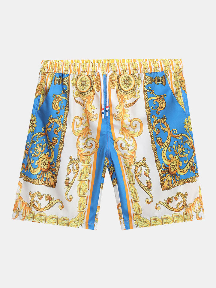 Aris | Men's summer set with tonal design and straight fit