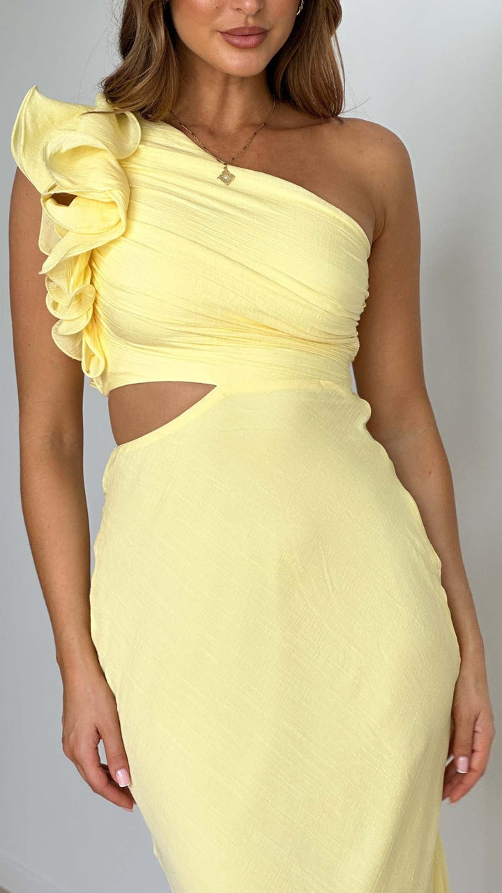 Seren | Women's one-shoulder cutout dress
