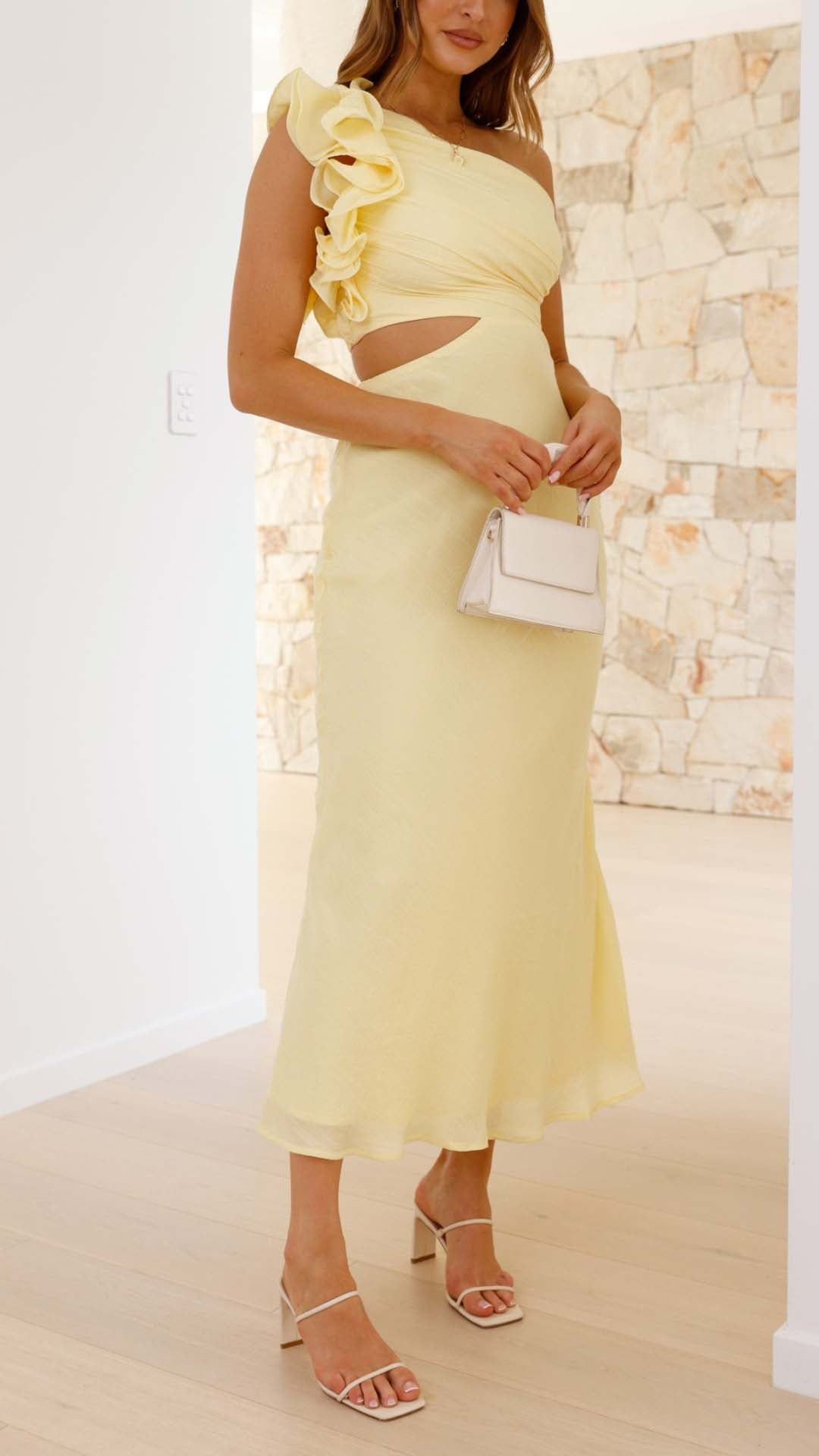 Seren | Women's one-shoulder cutout dress