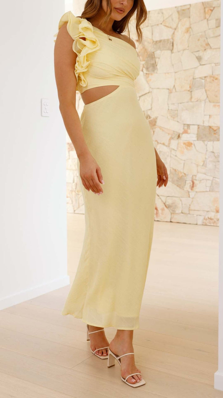 Seren | Women's one-shoulder cutout dress