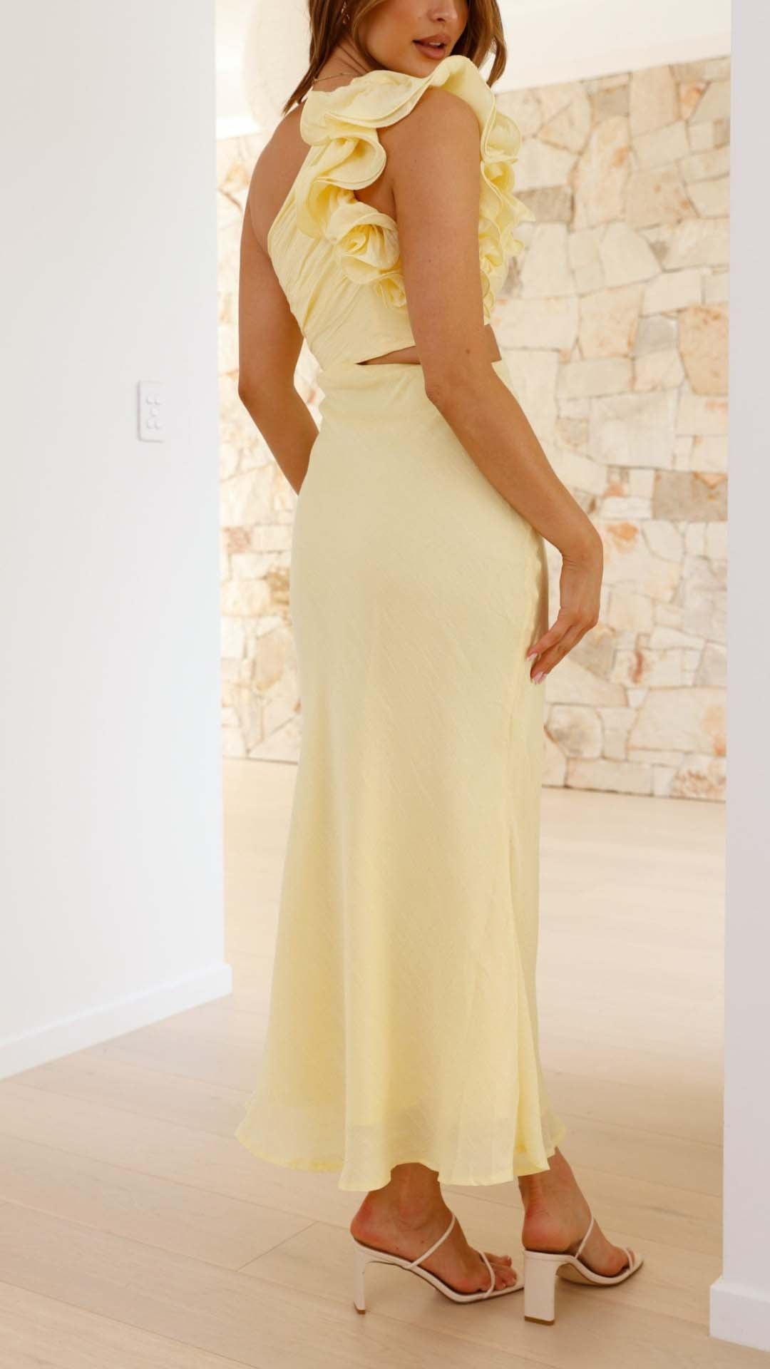 Seren | Women's one-shoulder cutout dress