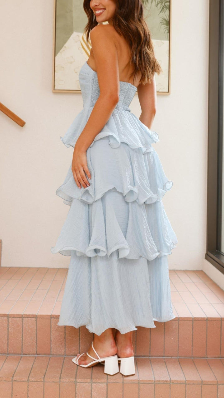 Elodie | Women’s ruffle maxi dress