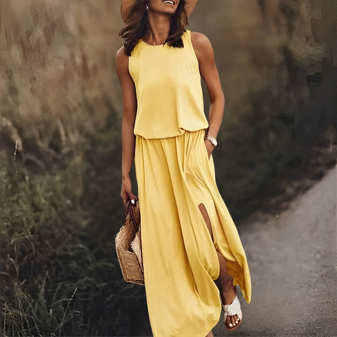 Anika | Women's sleeveless maxi dress