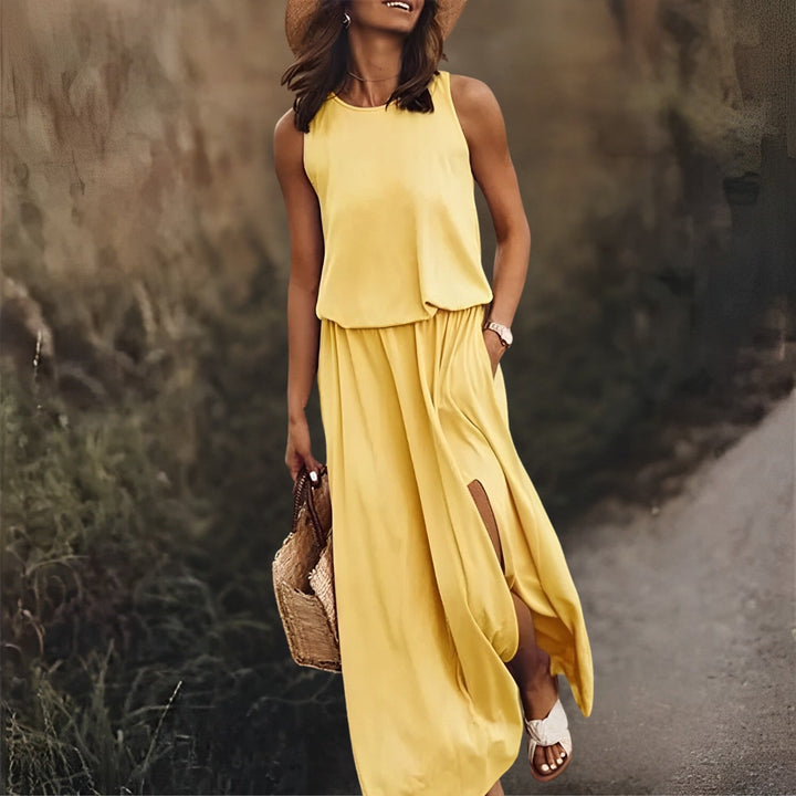 Anika | Women's sleeveless maxi dress
