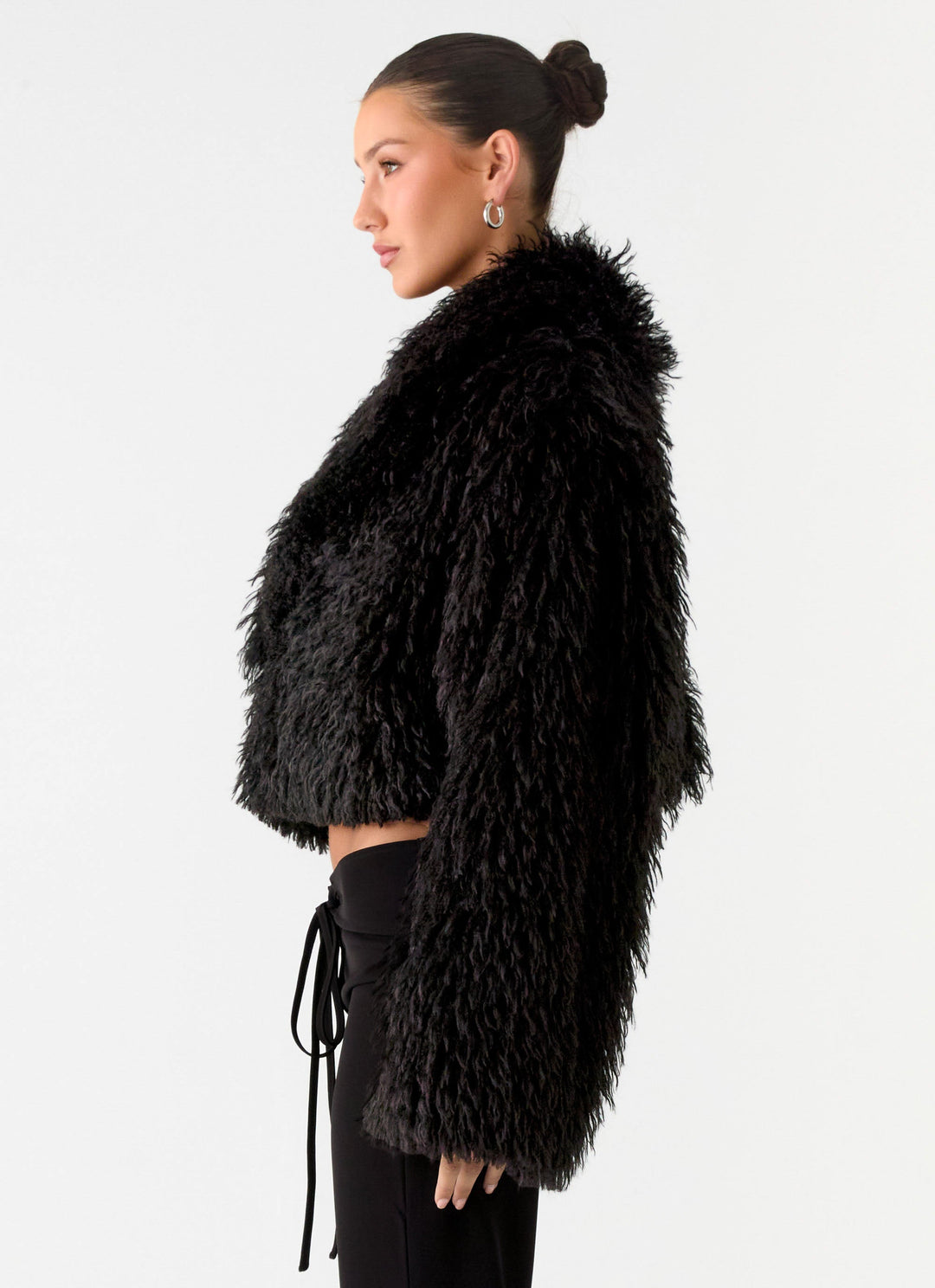 Jesse | Women’s cropped faux fur jacket