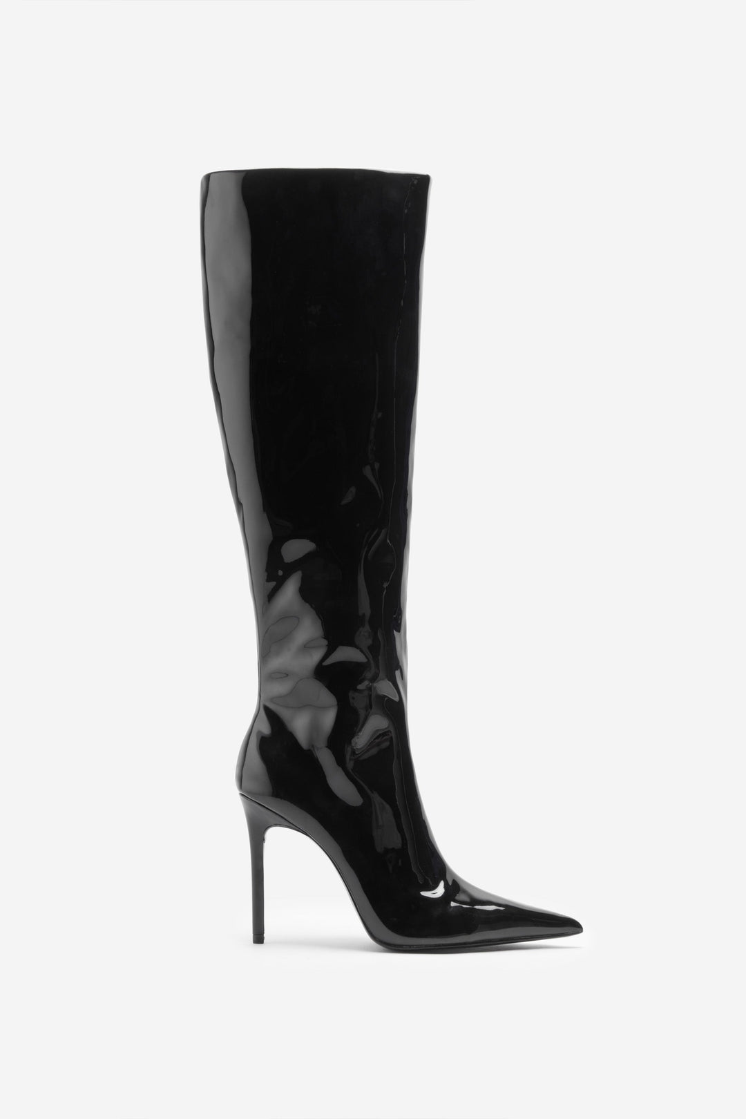 Yalena | Women’s glossy patent over-the-knee stiletto boots