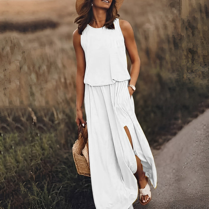 Anika | Women's sleeveless maxi dress