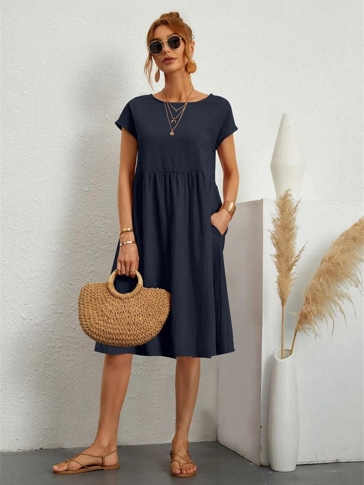 Arian | Women's elegant plain dress