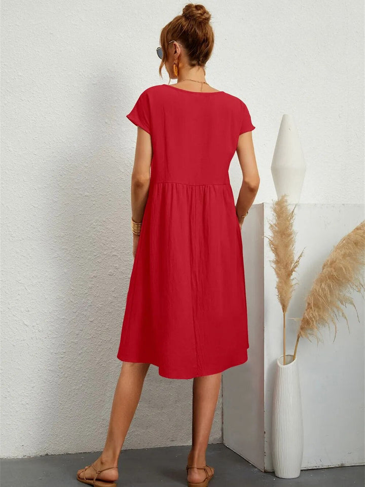 Arian | Women's elegant plain dress