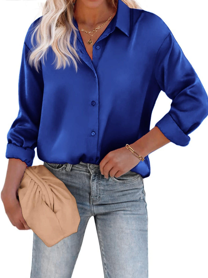 Amira | Women's blouse with classic collar