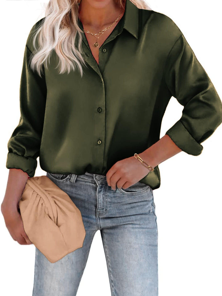 Amira | Women's blouse with classic collar