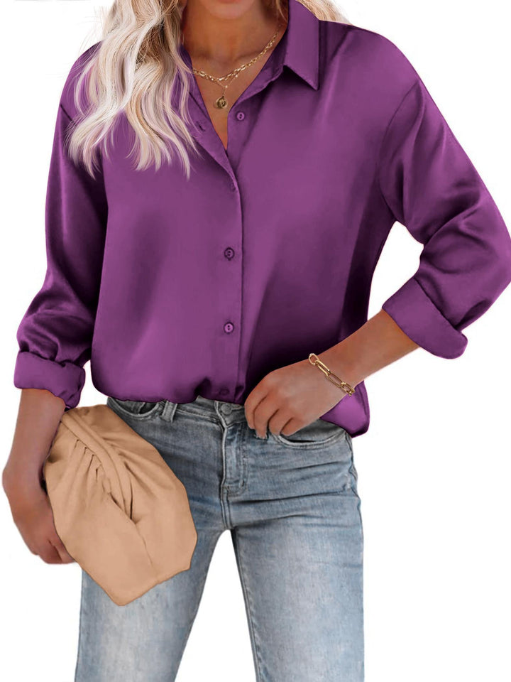 Amira | Women's blouse with classic collar