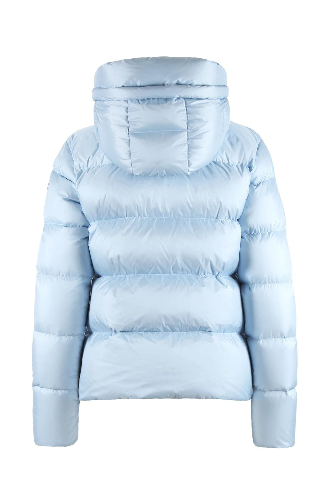 Levi | Women’s short down puffer jacket with detachable hood