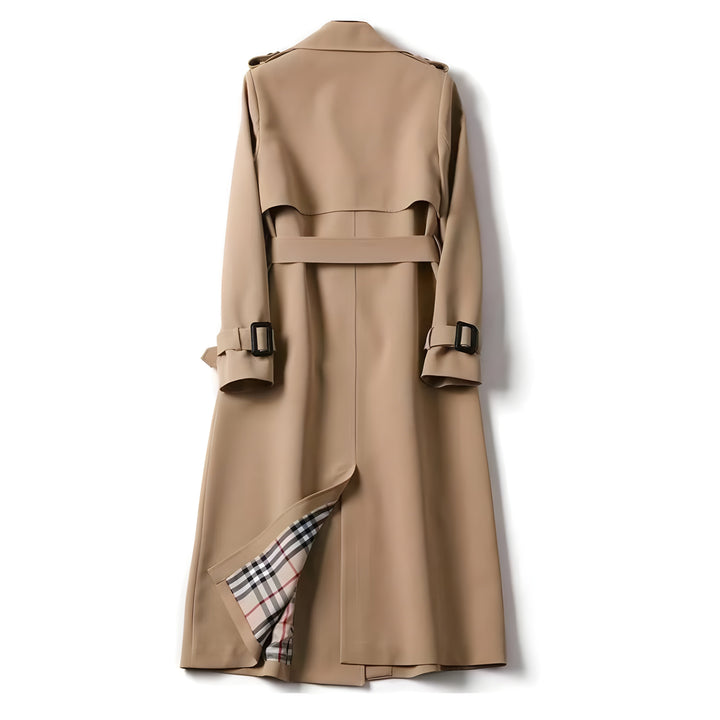 Arnie | Women’s tailored trench coat with adjustable belt