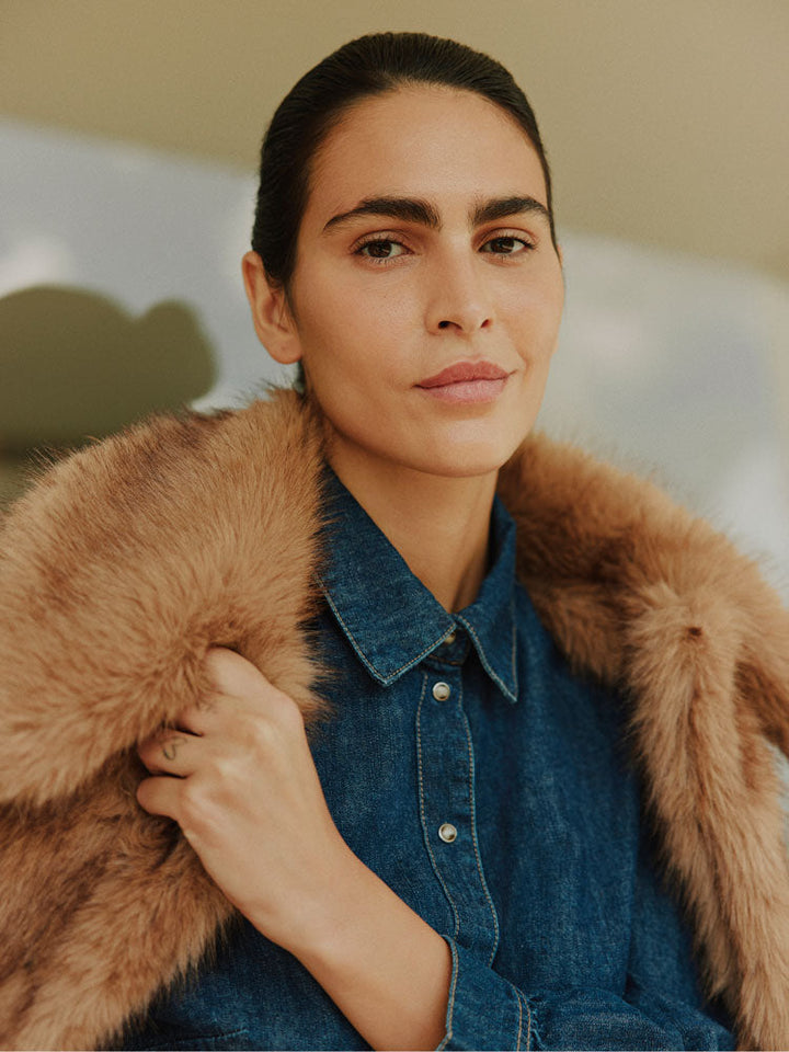 Jeonica | Women’s faux fur coat