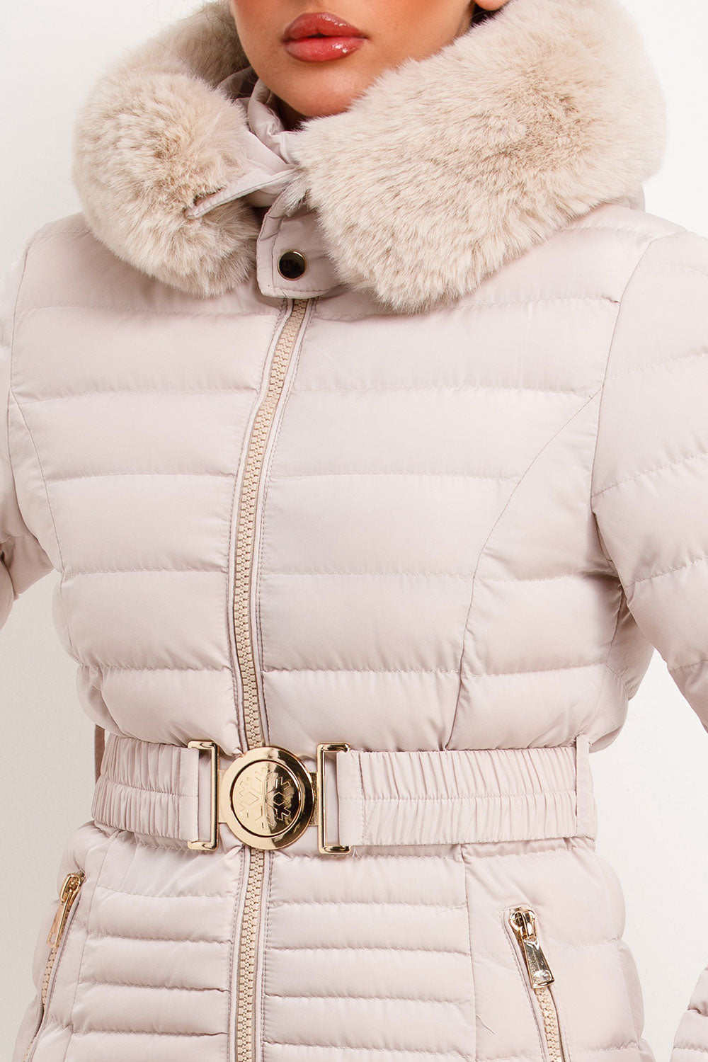 Brynna | Women’s belted puffer jacket