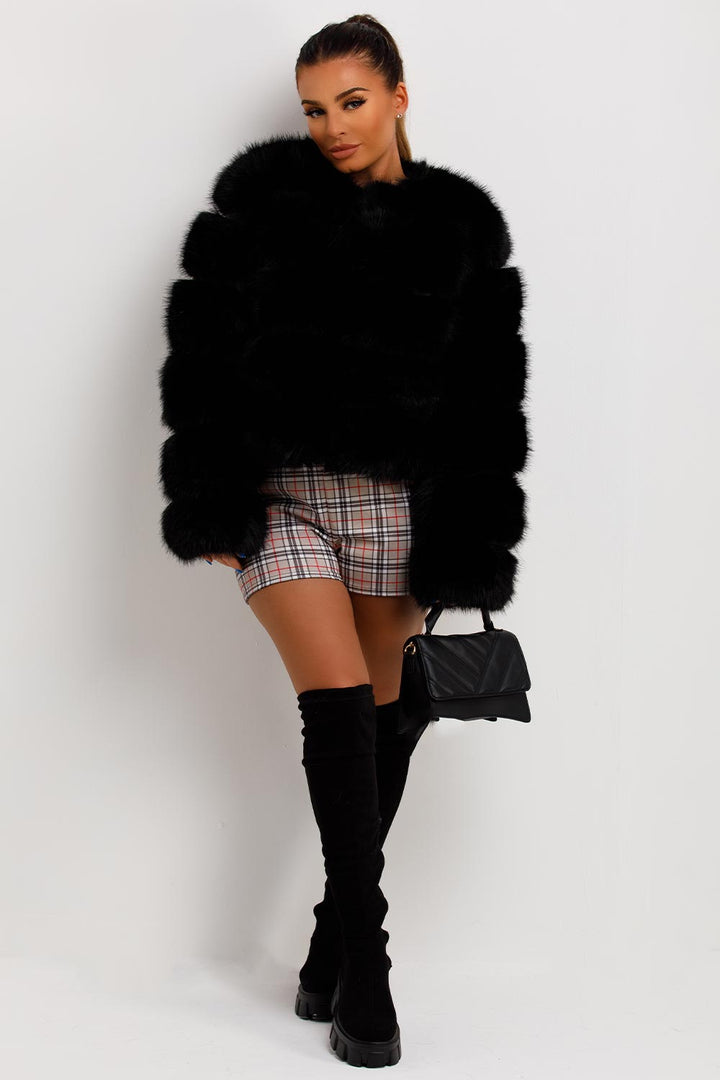 Tina | Women’s faux fur bubble coat