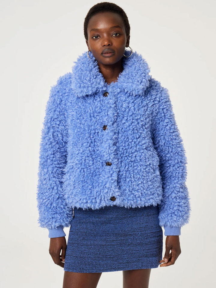 Floridel | Women’s short faux-shearling jacket