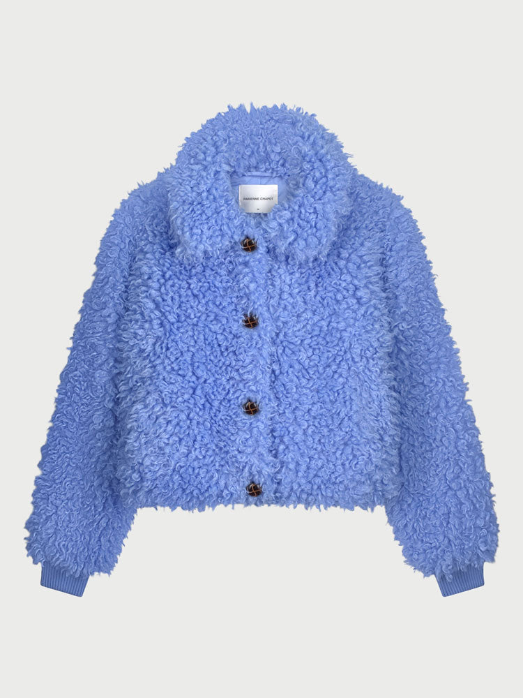 Floridel | Women’s short faux-shearling jacket