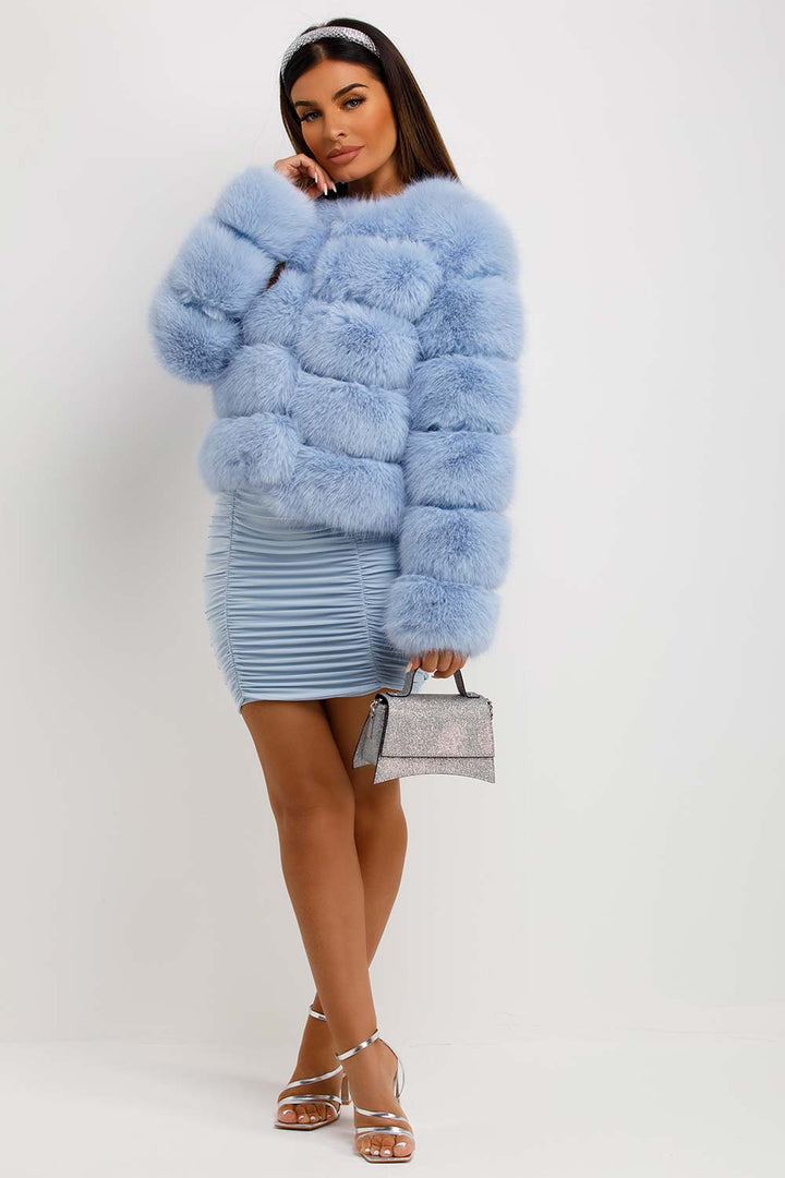 Dayana | Women’s faux fur bubble coat