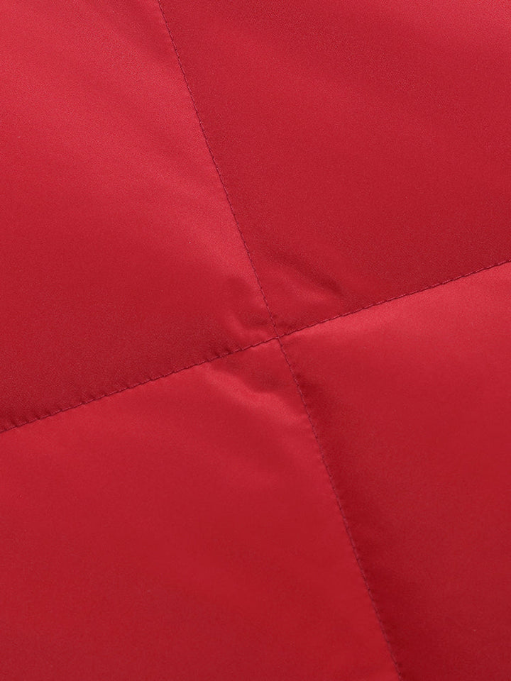 Elsa | Women’s short diamond-quilted hooded puffer jacket