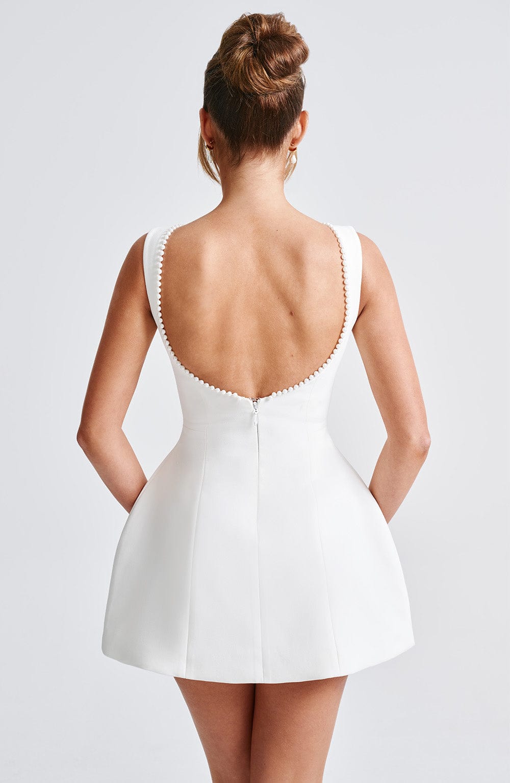 Annika | Women’s elegant back-bow midi dress