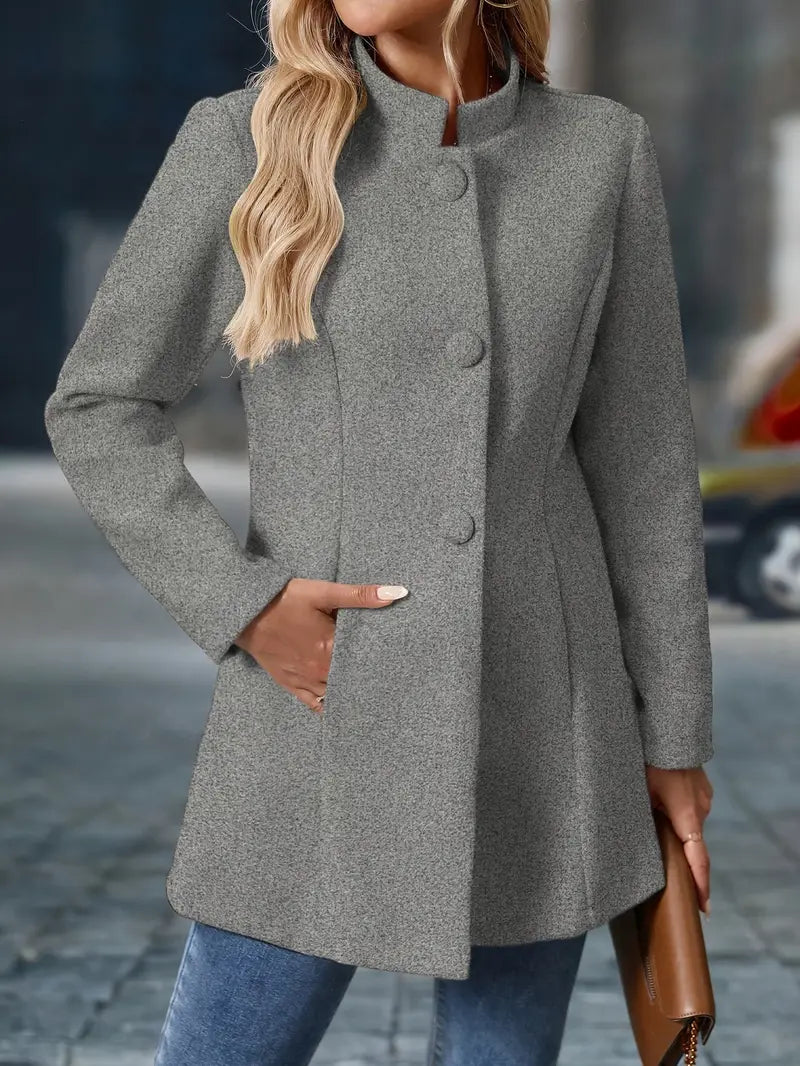 Melby | Women’s chic everyday blazer with minimal collar and sculpted waist