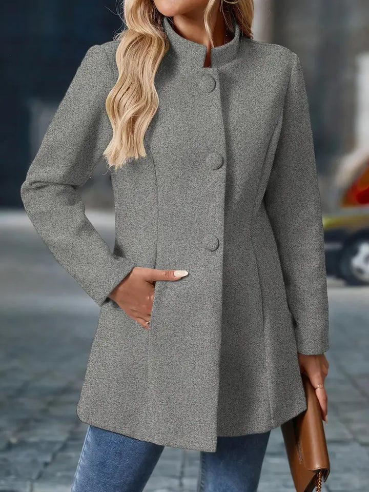 Melby | Women’s chic everyday blazer with minimal collar and sculpted waist