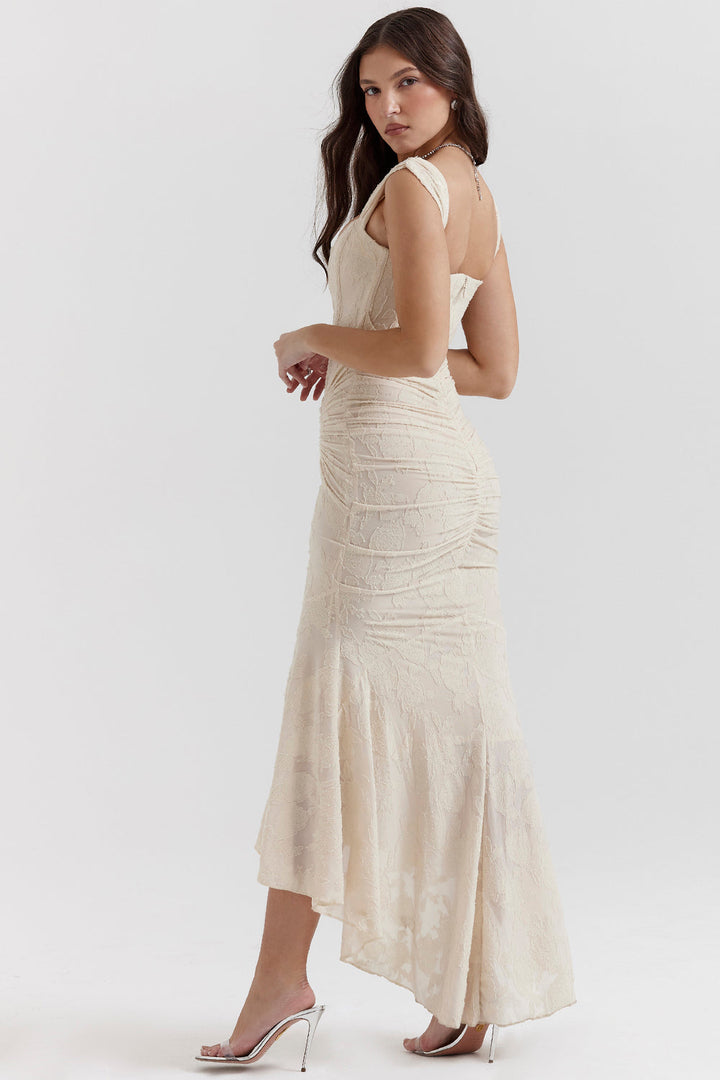 Victoria | Women's regal draped dress
