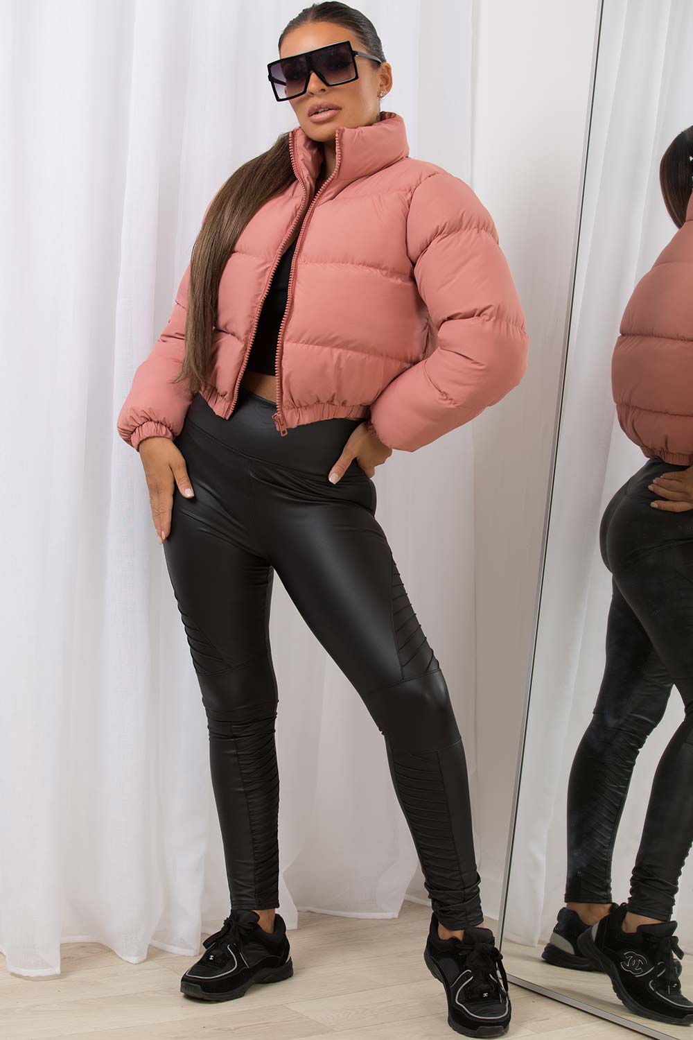 Reya | Women’s cropped puffer jacket