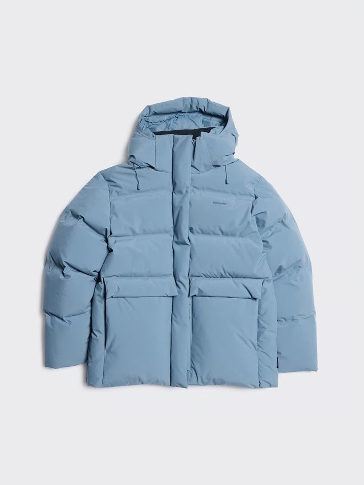 Kelwyn | Women’s mid-length winter jacket with an oversized structured silhouette