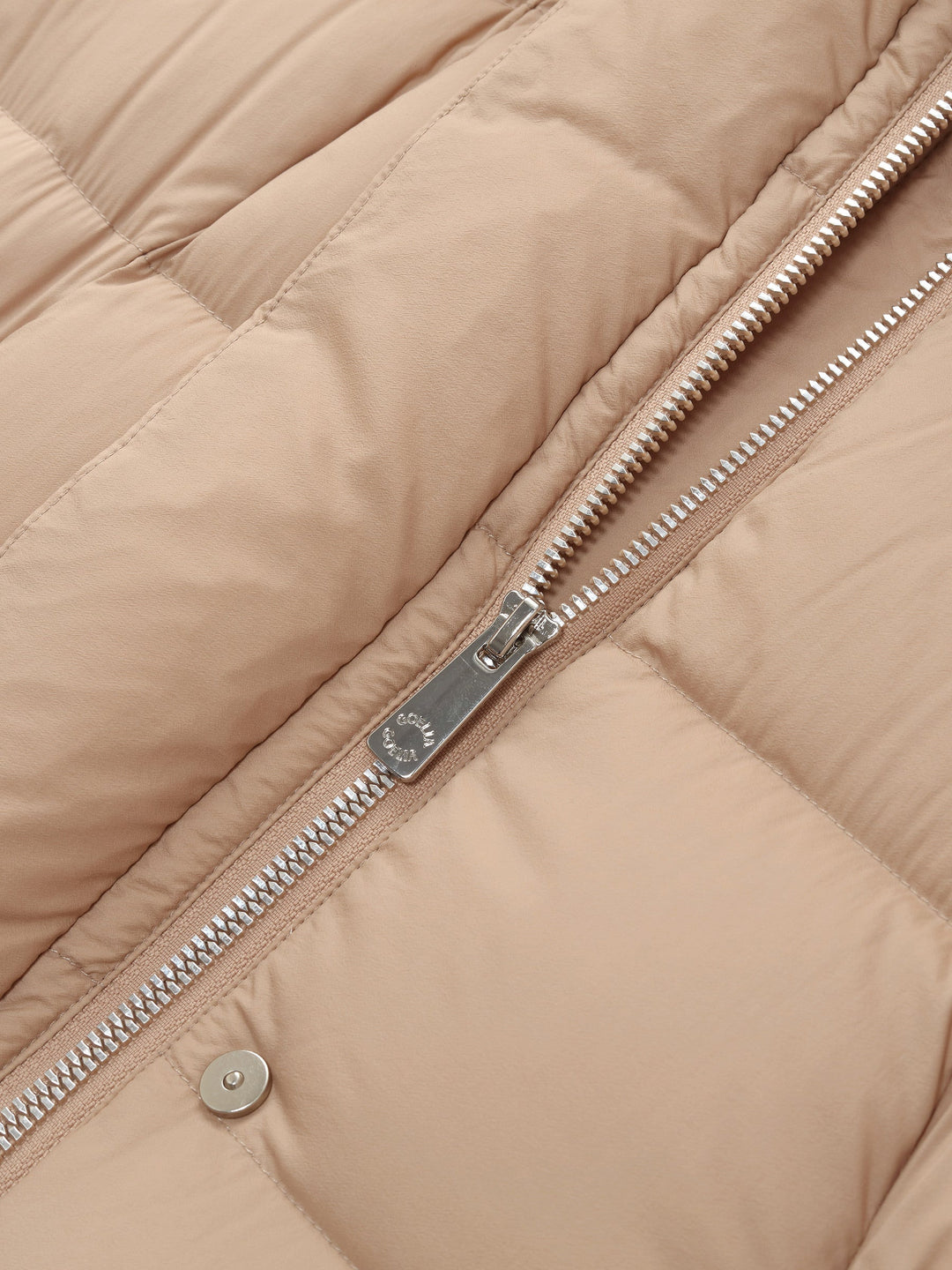 Alani | Women’s hooded long down coat with tie-string belt