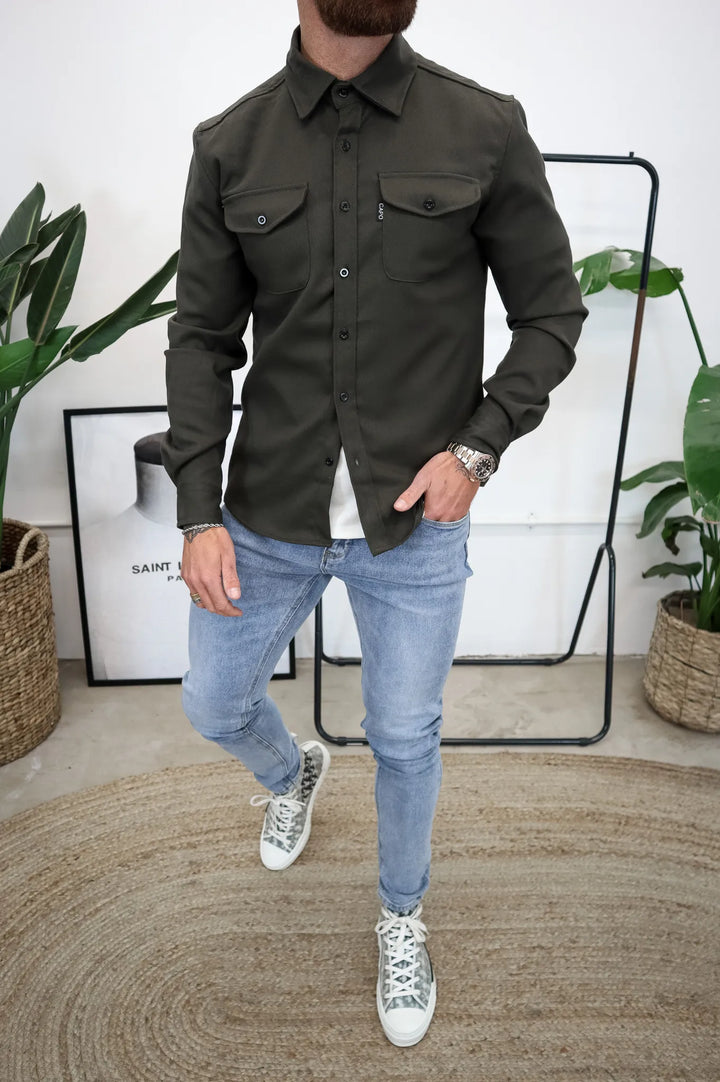 Alaric | Men's modern overshirt jacket