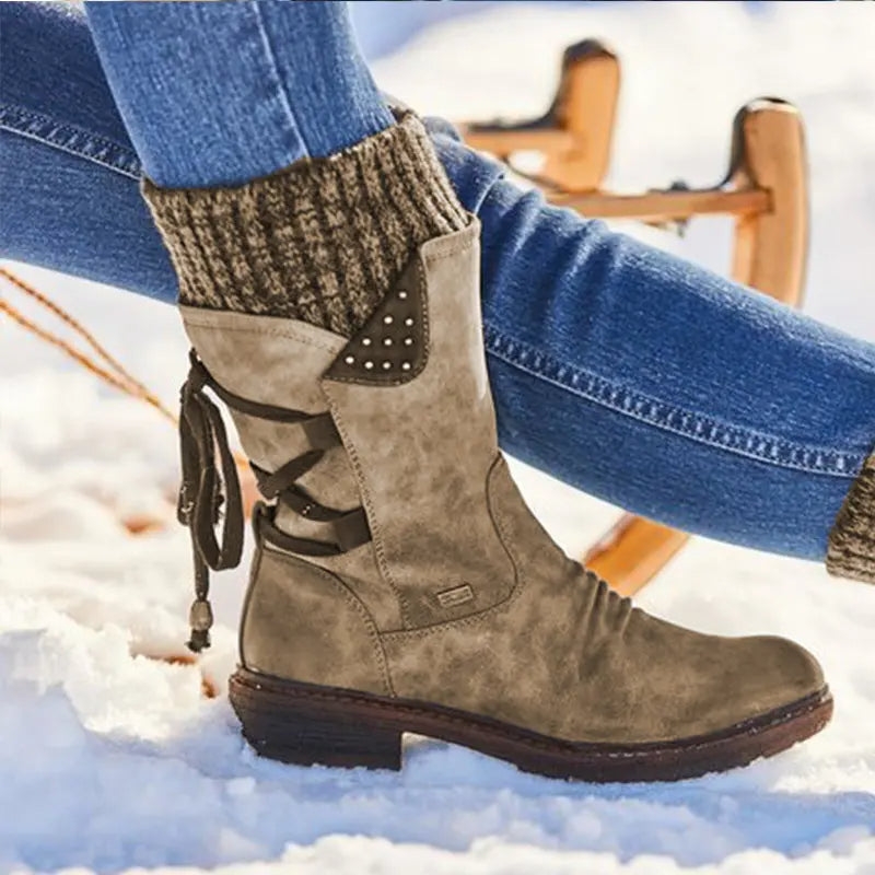 Addison | Women’s winter boots with structured sole and sleek design