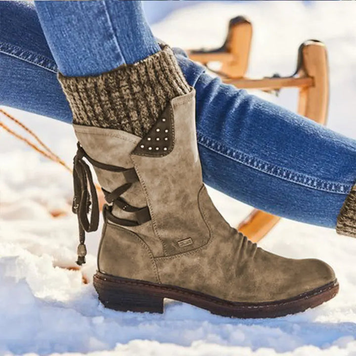 Addison | Women’s winter boots with structured sole and sleek design