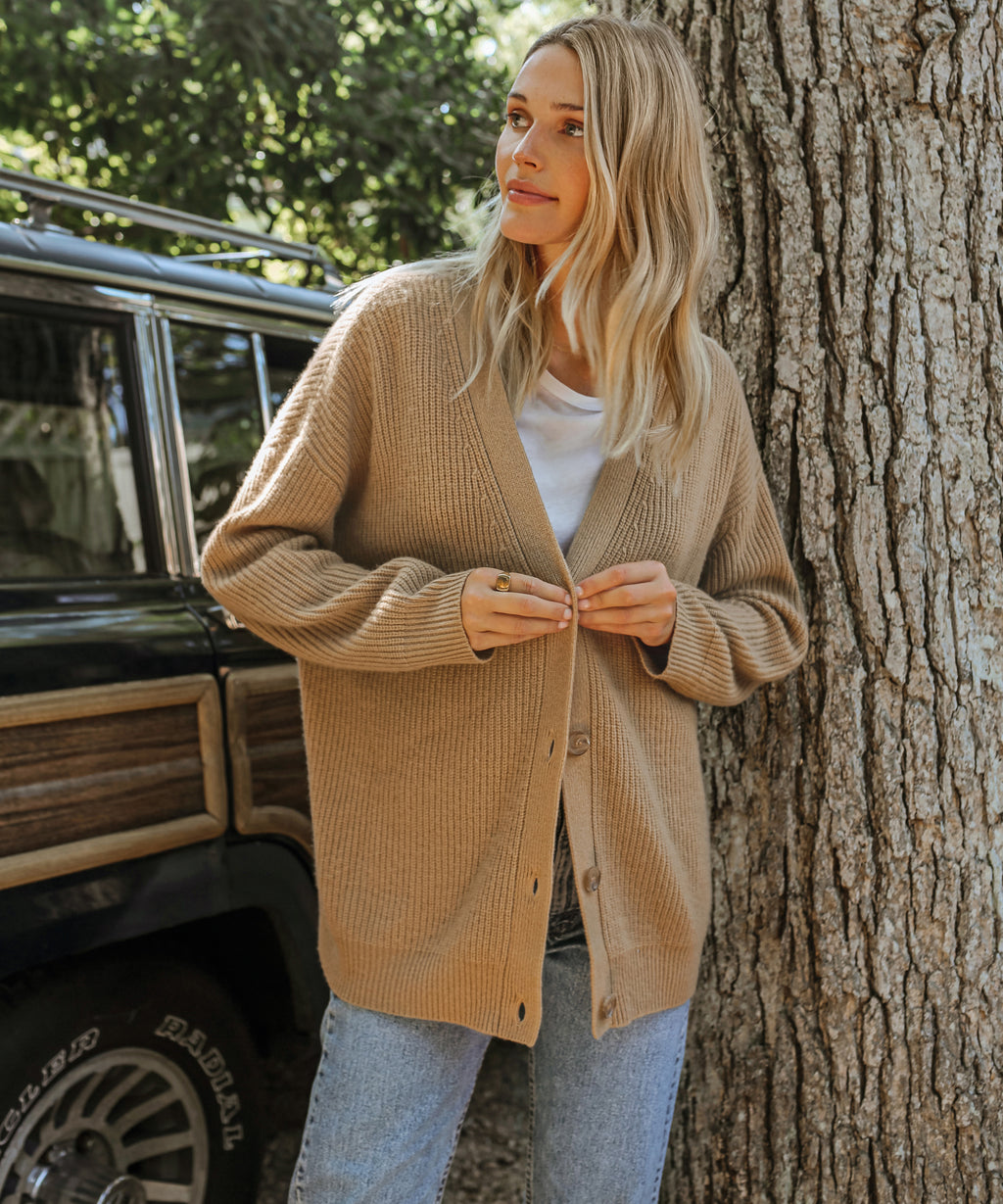 Eva | Women’s longline cashmere-style cardigan