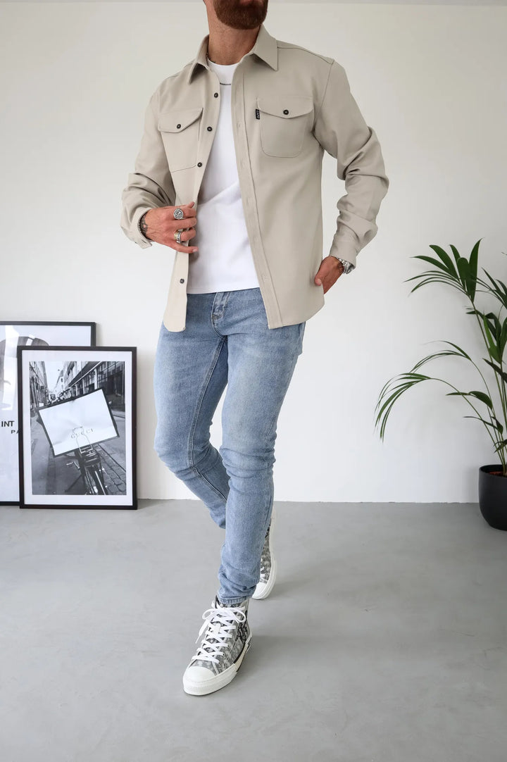 Alaric | Men's modern overshirt jacket