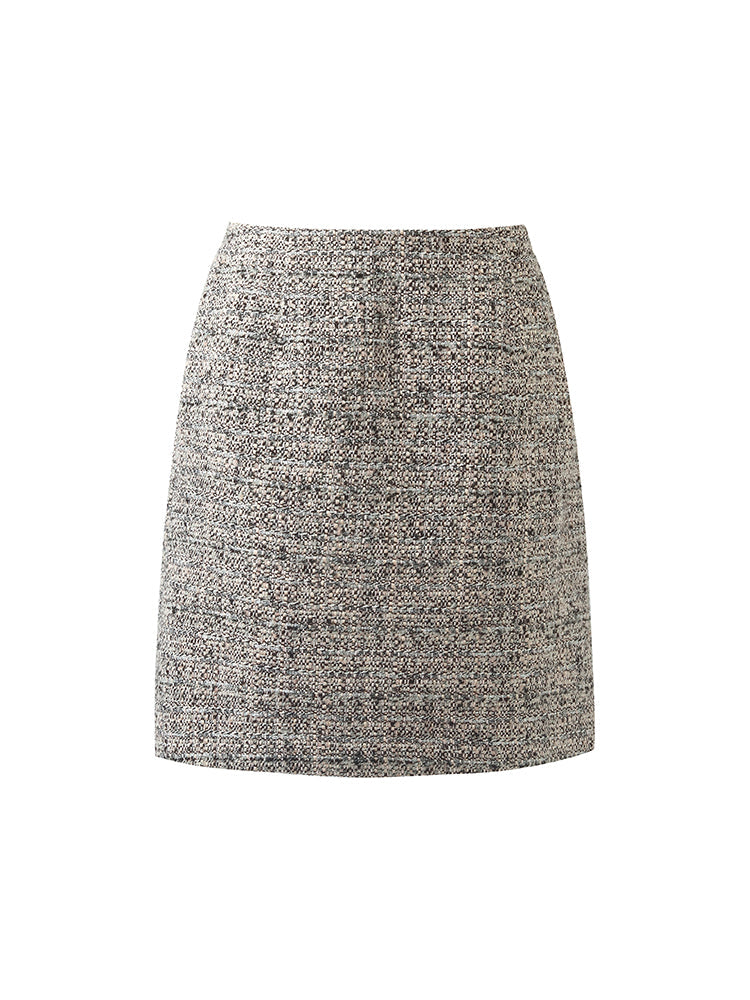 Emelyn | Women’s tweed straight skirt