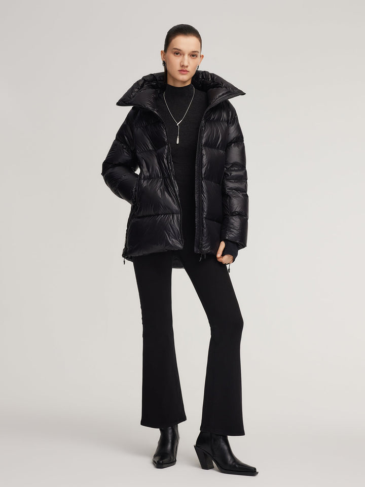 Zennah | Women’s hooded winter jacket with a streamlined, weather-ready silhouette