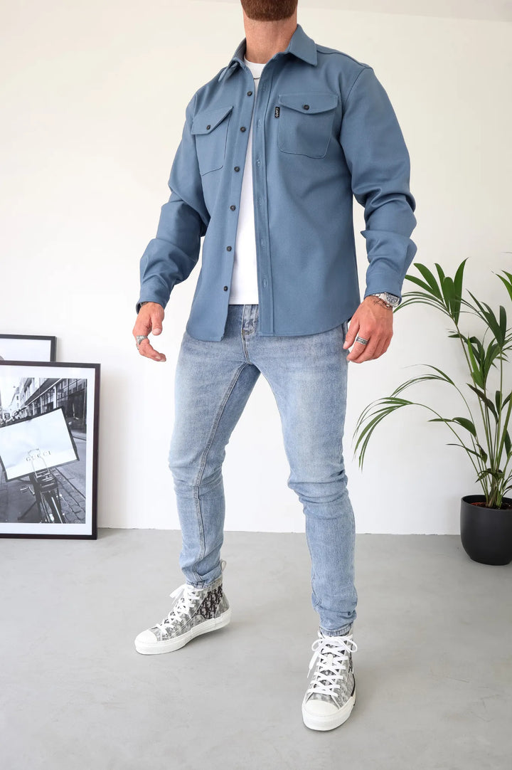 Alaric | Men's modern overshirt jacket