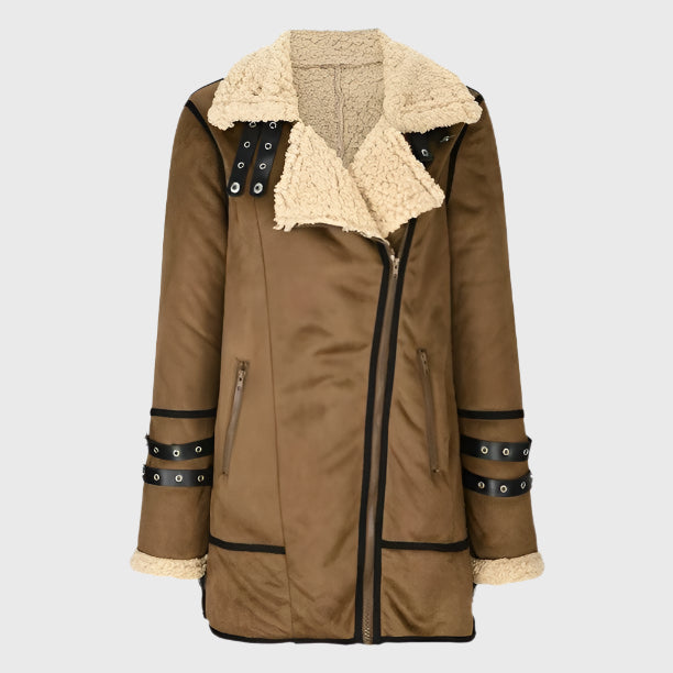 Winona | Women’s faux shearling aviator jacket
