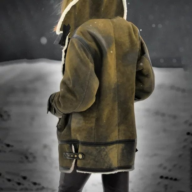 Winona | Women’s faux shearling aviator jacket