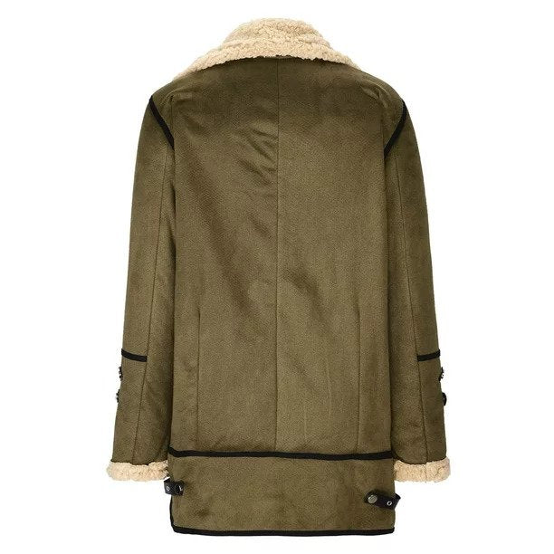 Winona | Women’s faux shearling aviator jacket