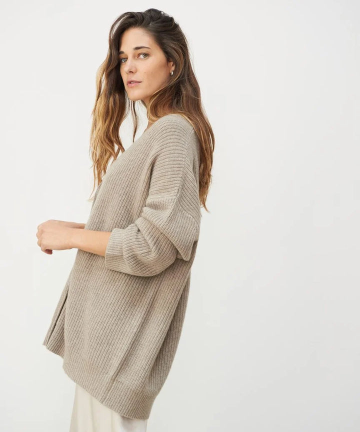 Eva | Women’s longline cashmere-style cardigan