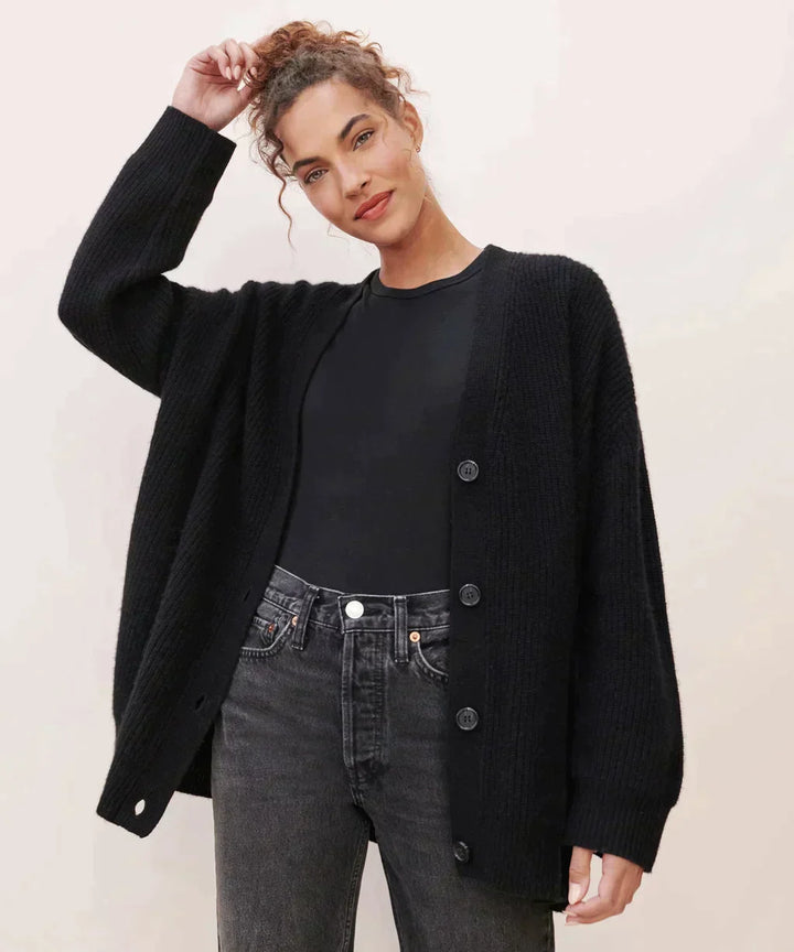 Eva | Women’s longline cashmere-style cardigan