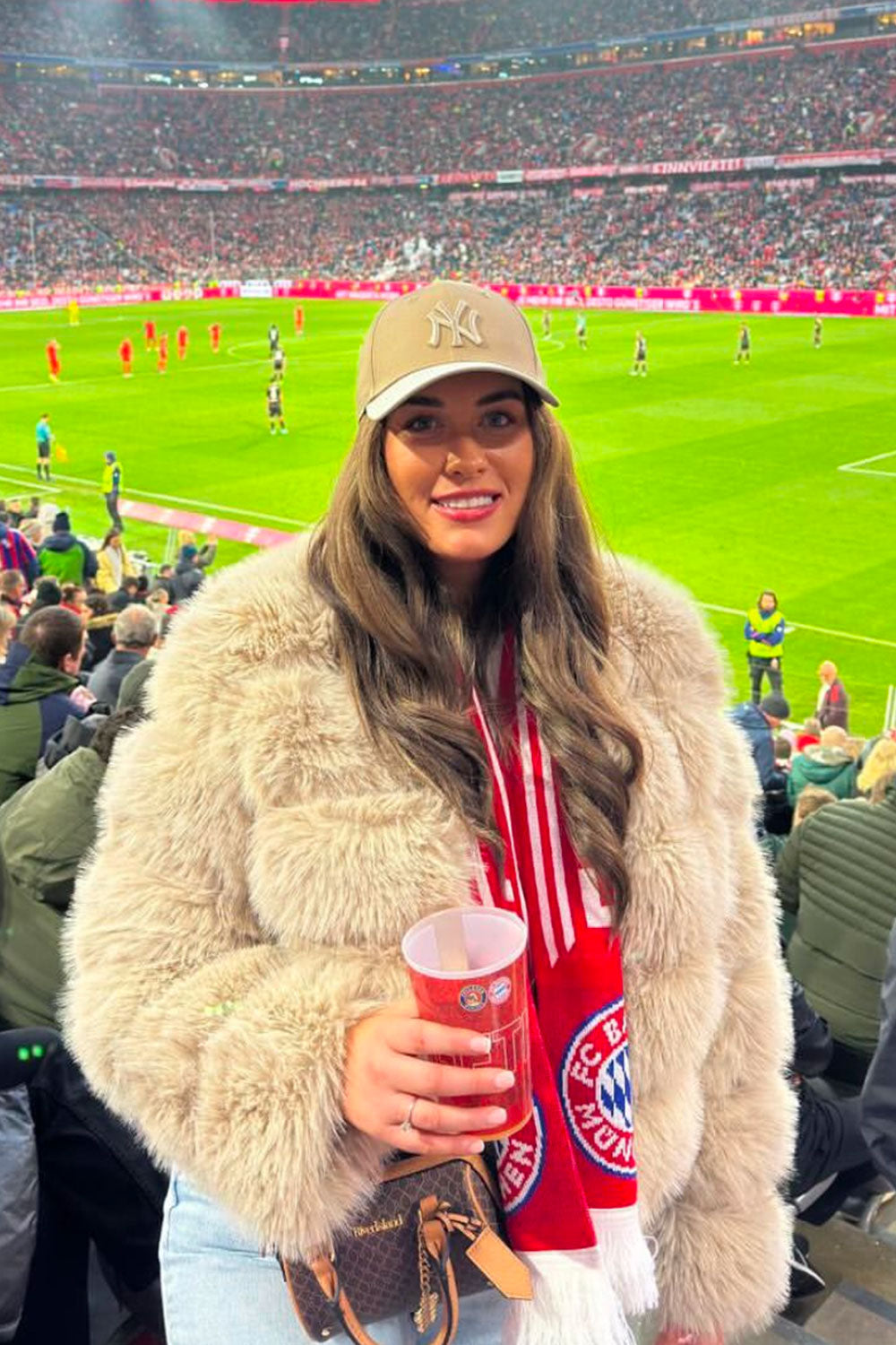 Danna |  Women’s faux fur bubble coat