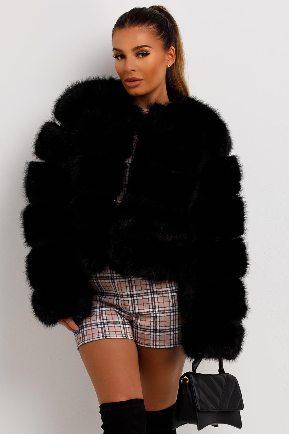 Tina | Women’s faux fur bubble coat