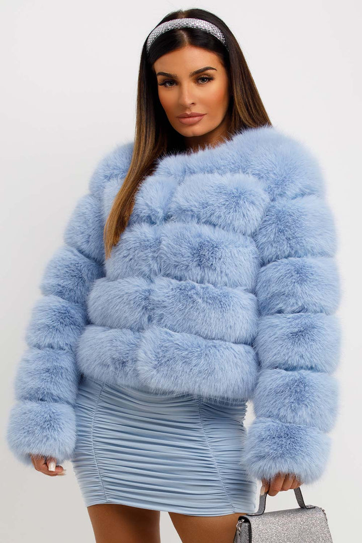 Dayana | Women’s faux fur bubble coat