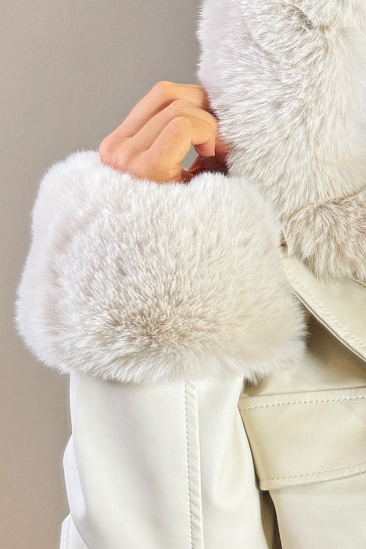 Tenley | Women’s faux fur bomber jacket